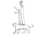Palestinian god Ashtoroth